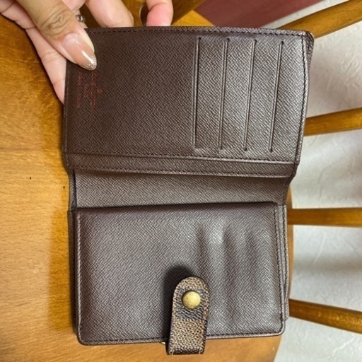 《値下》ルイヴィトン　財布　２つ折り　ダミエ