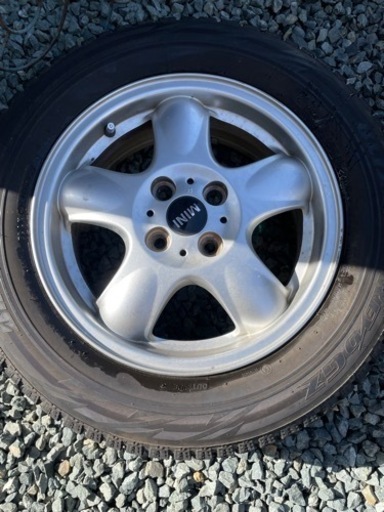 mini純正ホイール 2015年製ブリヂストンスタッドレス付 185/65r15