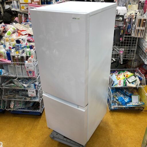 ☆日立 2ドア冷凍冷蔵庫 154L 2019年製 RL-154JA