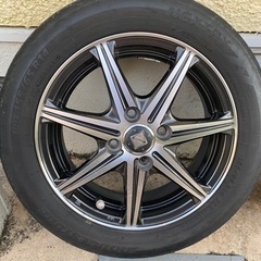 タイヤ:165/14/65、アルミホイール:RIZLEY 4本セット。の画像