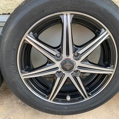 タイヤ:165/14/65、アルミホイール:RIZLEY 4本セット。の画像