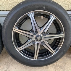 タイヤ:165/14/65、アルミホイール:RIZLEY 4本セット。の画像
