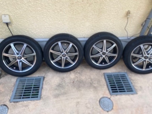 タイヤ:165/14/65、アルミホイール:RIZLEY 4本セット。