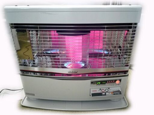 【自社配送は札幌市内限定】TOYOTOMI/トヨトミ 石油ストーブ HR-650F 煙突式 2019年製 動作OK 中古品【木造17畳まで コンクリート27畳】