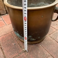 受け渡し予定者が決まりました。黄銅？真鍮？の火鉢の画像