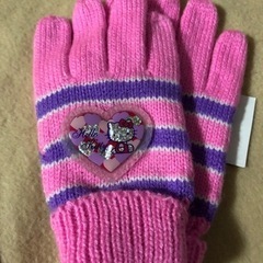 【新品】HelloKitty子ども手袋Sの画像