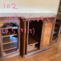 [購入決定しました]コスガ家具製テレビ収納台　コンセント付き