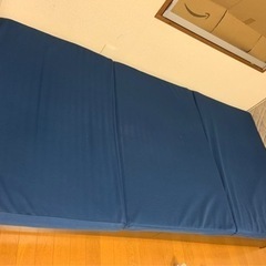 【受付終了】シングルサイズ 合繊敷布団 ふとん  マットレス 1...