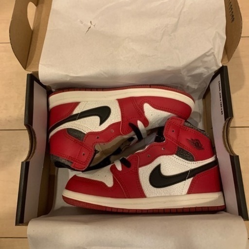 エア　ジョーダン1  シカゴ　キッズ　ベビー　サイズ　16.0 AJ1 chicago 当選品　lost \u0026 found