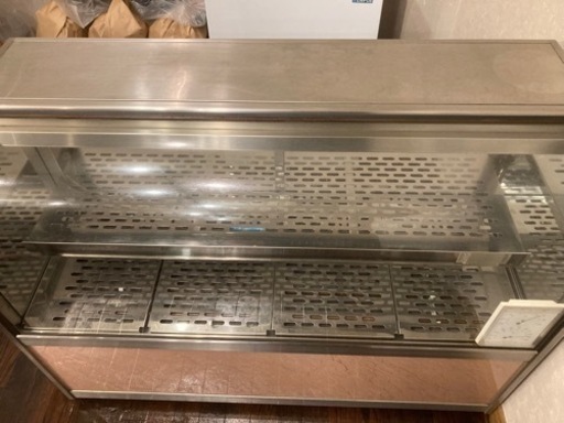 大穂製作所対面冷蔵ショーケース　OHGU-1200 幅1,200×奥行500×高さ900mm 厨房機器　飲食店舗用