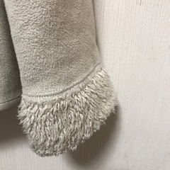 値下げ　UNIQLOフリース リバーシブルジャンバーの画像