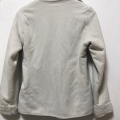 値下げ　UNIQLOフリース リバーシブルジャンバーの画像