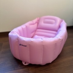 リッチェル　ふかふかベビーバスの画像