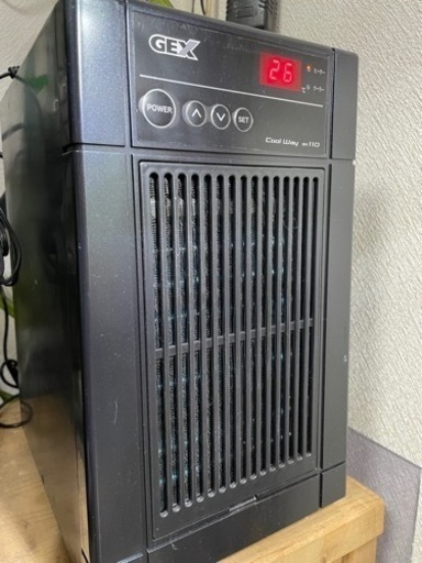【決まりました】水槽クーラーと外部フィルター(オマケ)　GEX Cool Way BK110
