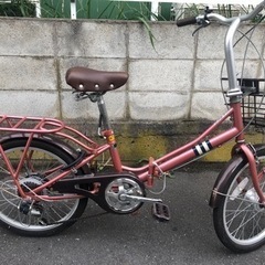 折りたたみ自転車 20インチの中古が安い！激安で譲ります・無料