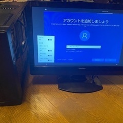 ディスクトップPC モニターセット