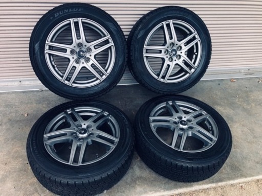 冬タイヤ 185/60R15 アルミ付きスタッドレス 4本組