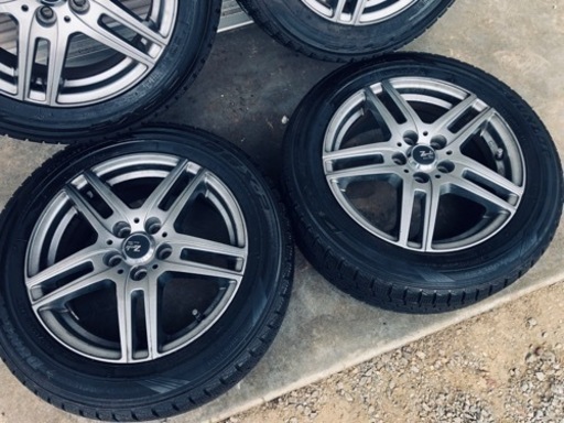 冬タイヤ 185/60R15 アルミ付きスタッドレス 4本組