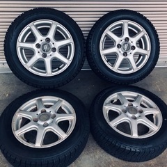 冬タイヤ 155/65R13 軽自動車用アルミ付きBS製スタッド...