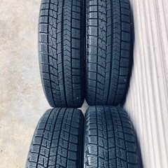 冬タイヤ 155/65R13 軽自動車用アルミ付きBS製スタッドレス 4本組の画像