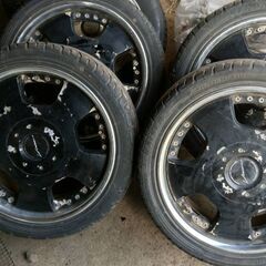 【メーカー不明】　bB NCP35前期　サマータイヤ＆ホイールのセット