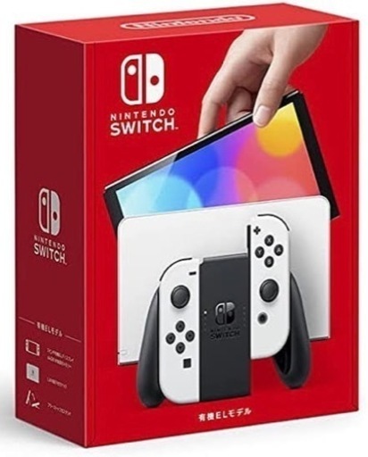 【受け渡し決定】新品未使用　Nintendo Switch 有機ELモデル ホワイト スイッチ 12/4まで