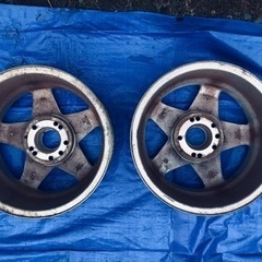 日本製アルミホイール　二本組の画像