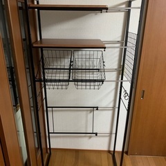 【美品】ランドリーラック