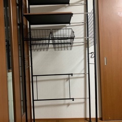 【美品】ランドリーラックの画像