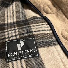SHIPS × PONTETORTO ベージュのダッフルコートの画像