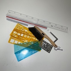 製図用品　DRAPAS、STAEDTLER、UCHIDA、VANCO