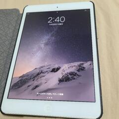 iPad mini2 32gb WiFiモデル ケース付きの画像