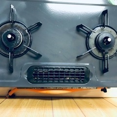 ✨2018年製✨1176番 リンナイ✨LPガスコンロ✨KGM563DGR‼️