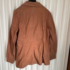 ジャケット　ピーコート　レンガ色　婦人　レディス　Mサイズの画像