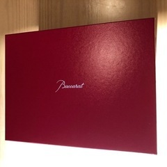 【値下げしました】バカラ：ワイングラス2脚セットの画像