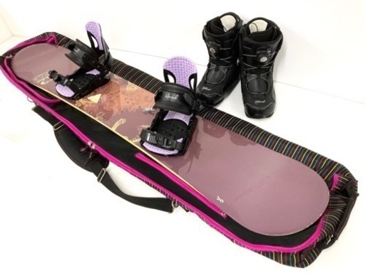 【SOLD OUT！】レディース！ K2 スノーボード ／HEAD ブーツ付 オールインワン4点セット