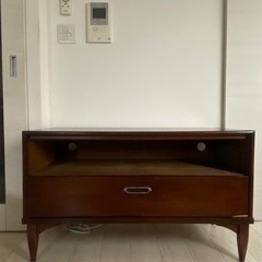 12/4まで・アンティーク家具）テレビ台