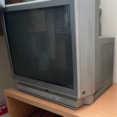 届けます東芝ブラウン管テレビあげます25型