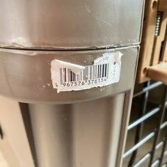 【取引中】大型犬　アイリスオーヤマ　エアトラベルキャリー　Lサイズ　ATC-870 ブラウンの画像