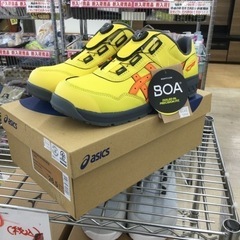 【✨新品❗️未使用❗️プロスニーカー❗️作業靴❗️ワイド❗️イエ...