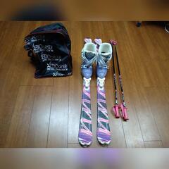 子供用スキー4点せっと
