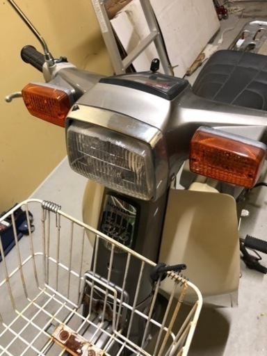 スーパーカブ50 角目　C50 セル付車　走行少ない　整備中
