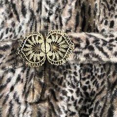 大きいサイズ　１５号　ヒョウ柄ワンピースの画像