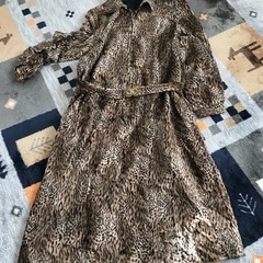 大きいサイズ　１５号　ヒョウ柄ワンピースの画像