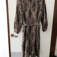 大きいサイズ　１５号　ヒョウ柄ワンピースの画像