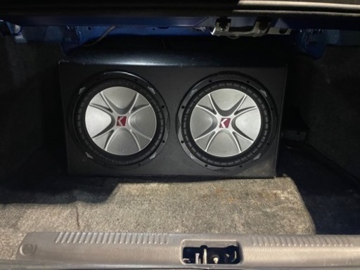 kicker サブウーファー12インチ2発