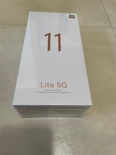 1台限定品 表記価格より大幅にお値下げ致します Mi 11 Lite 5G トリュフブラック SIMフリー