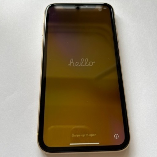 今日までiPhone  XR 64GBイエロー　SIMロック解除済