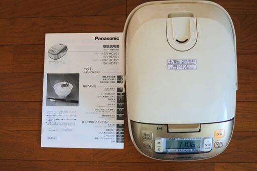 Panasonic SR-HD101(2012年製)　5.5合炊飯器