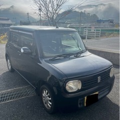 アルトラパン　ブラック　車検Ｒ4.12.11  走行距離157621現在の画像